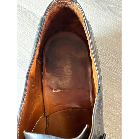 Vintage Church’s Famous English Shoes Holborn Black Leather Dress Shoes Mens 9.5 main image 10